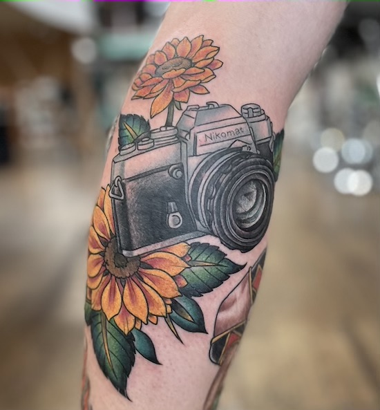 Tattoo Camera Photography Media Creative Film Concept Stock Photo Picture  And Royalty Free Image Image 74066802